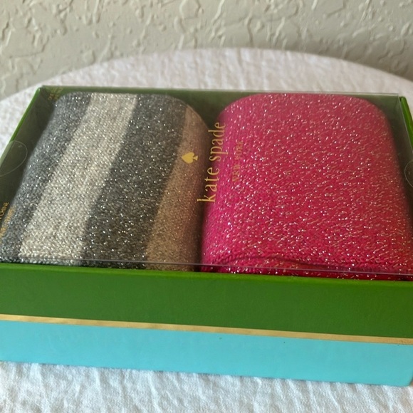 Kate Spade:  Gray & Pink Socks Set - Picture 15 of 16